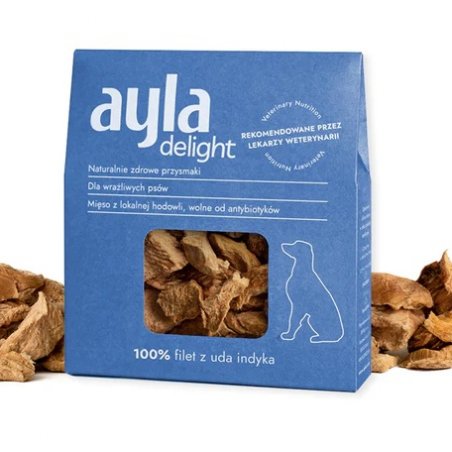 Ayla Liofilizowany Filet z uda indyka dla psa 28 g