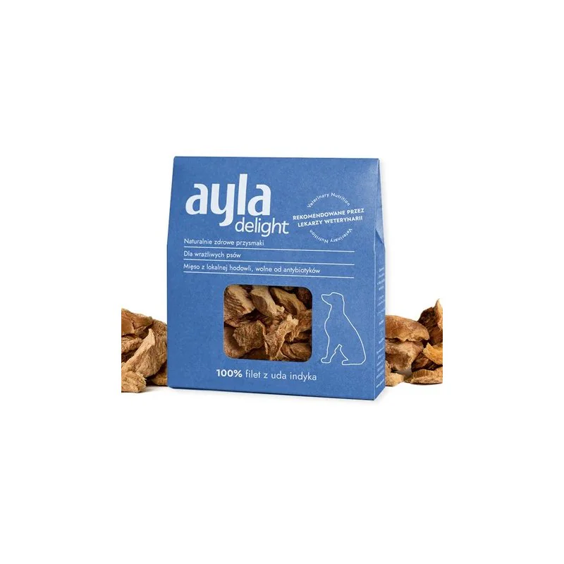 Ayla Liofilizowany Filet z uda indyka dla psa 28 g