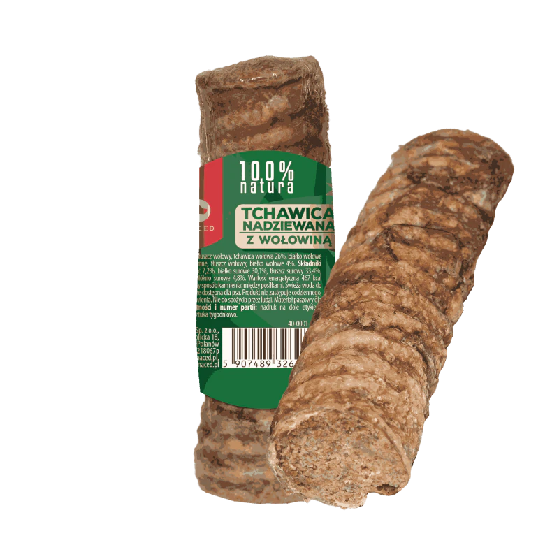 MACED TCHAWICA MAŁA NADZIEWANA Z WOŁOWINĄ 120 G