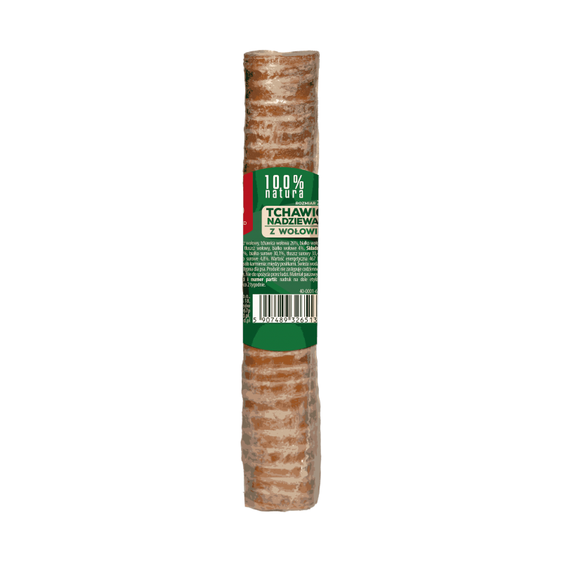 100% NATURA TCHAWICA DUŻA NADZIEWANA Z WOŁOWINĄ 150 G