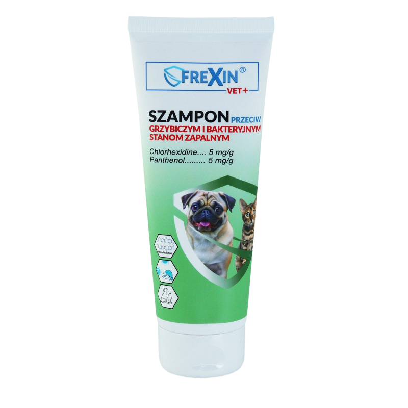 FREXIN VET SZAMPON ANTYBAKTERYJNY 220 ml