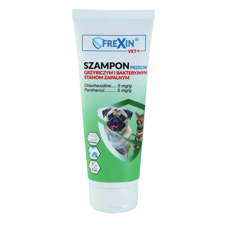 FREXIN VET SZAMPON ANTYBAKTERYJNY 220 ml