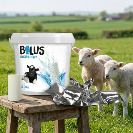 Jfarm Bolus Elektrolitowy dla cieląt musujący 10 x 50 g-6902
