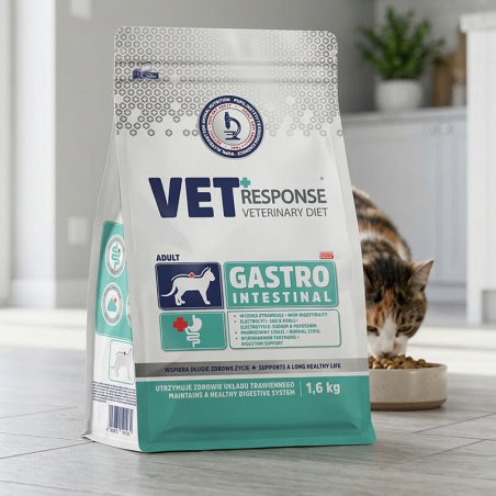 Karma sucha dla kota VET RESPONSE VETERINARY DIET GASTROINTESTINAL 400 g-8804