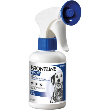 FRONTLINE Spray na pchły i kleszcze dla psa i kota - 250 ml