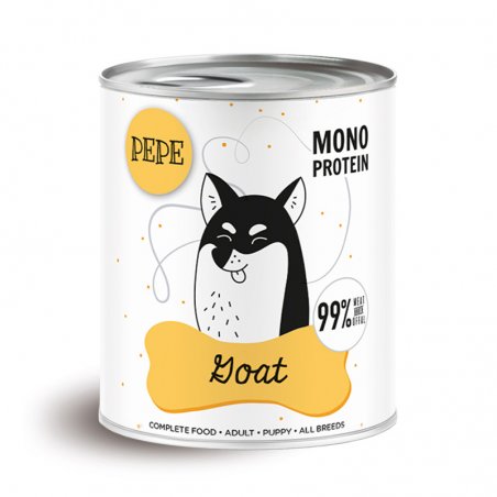 PEPE MONO PROTEIN Goat (koza) karma mokra dla psa 800g