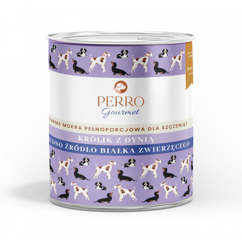 PERRO JUNIOR KRÓLIK Z DYNIĄ 800G