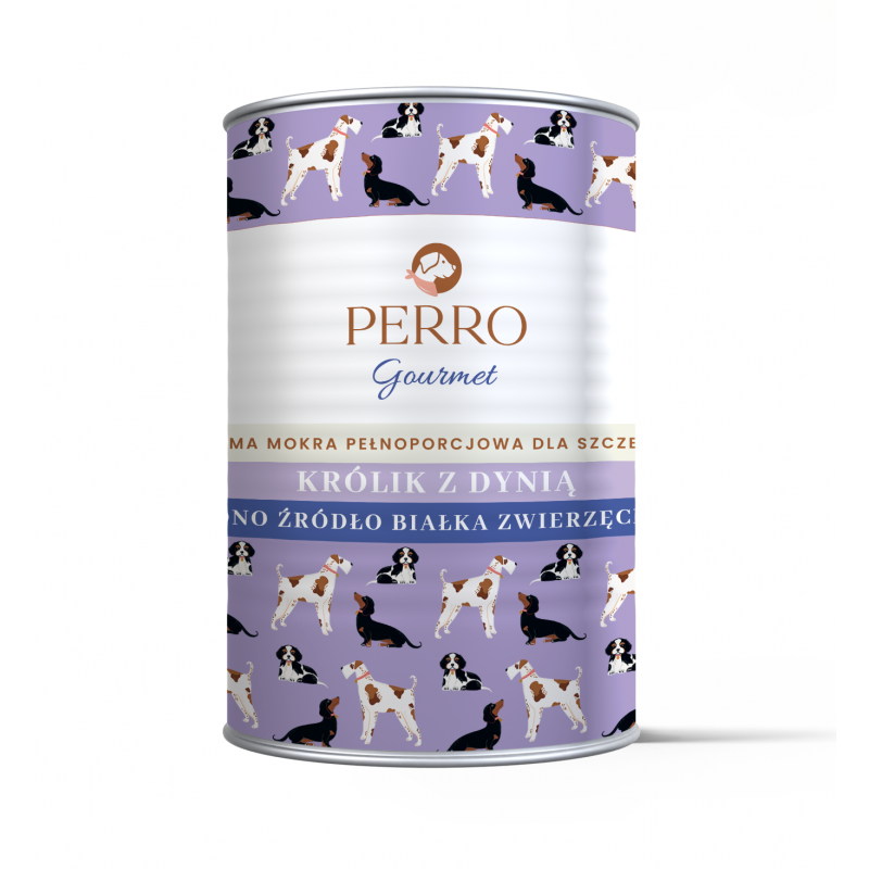 PERRO JUNIOR KRÓLIK Z DYNIĄ 400G