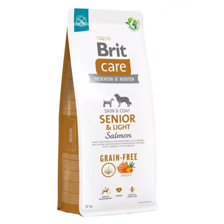 Brit Care Grain-Free Senior Light Salmon 12 kg
