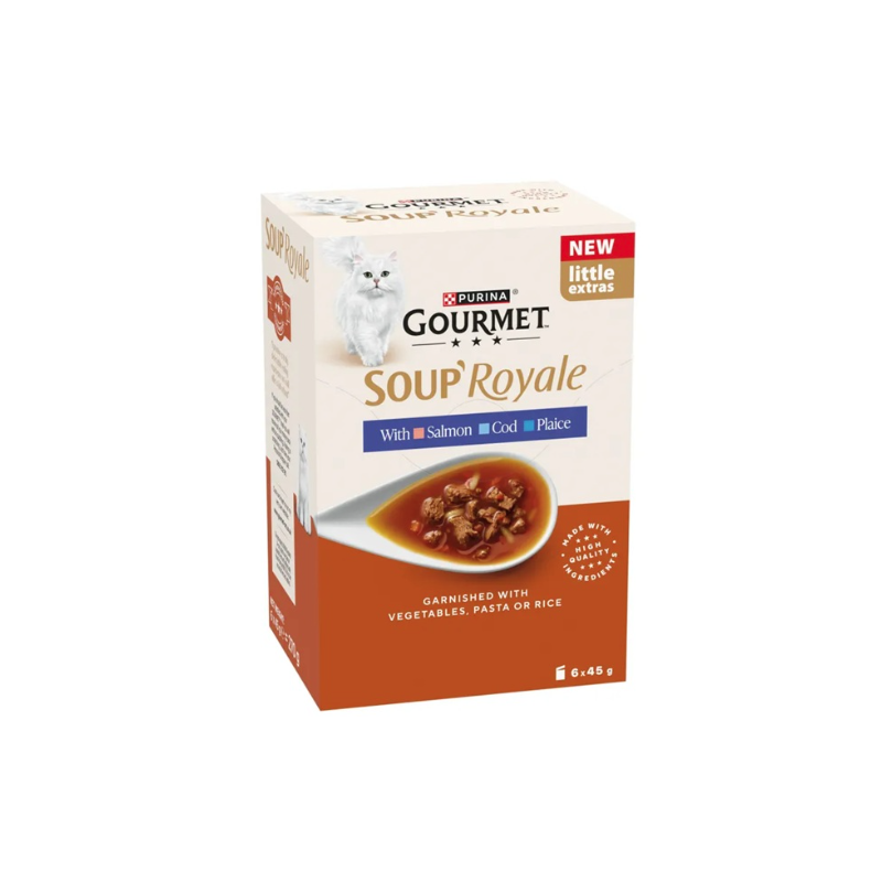 GOURMET SOUP SALMON 6 X 45G