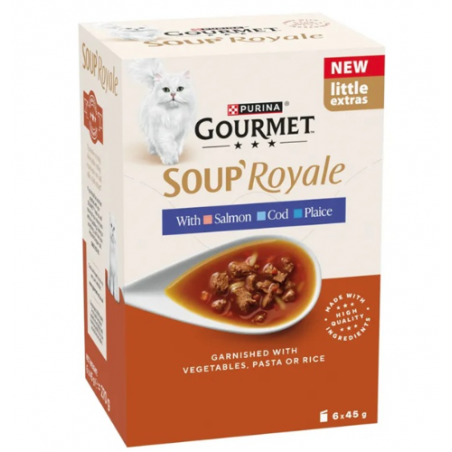 GOURMET SOUP SALMON 6 X 45G