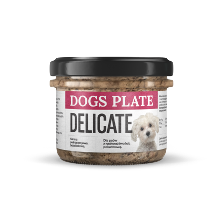 DOGS PLATE DELICATE 180G