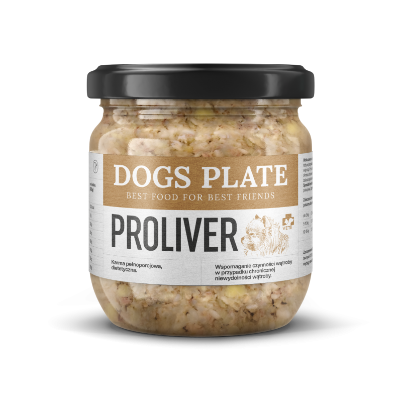 DOGS PLATE PROLIVER 360G