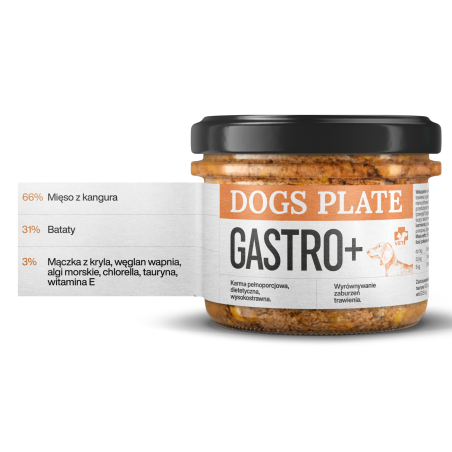 DOGS PLATE VET GASTRO+ 180G-9509