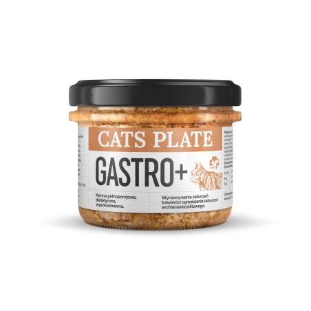 CATS PLATE VET GASTRO+ 180G