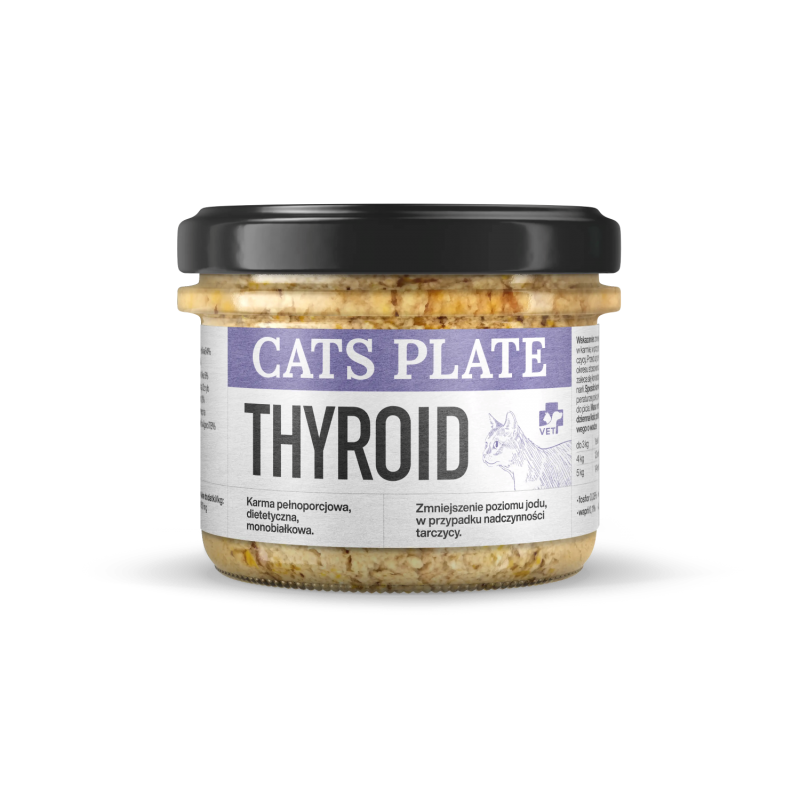 CATS PLATE VET THYROID 180G