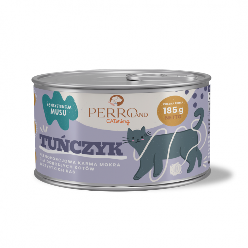 PERRO CATERING TUŃCZYK DLA KOTÓW 185G