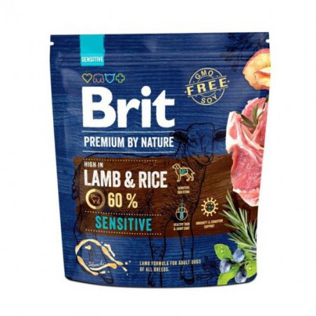 Brit Premium By Nature Sensitive Lamb&Rice 1 kg