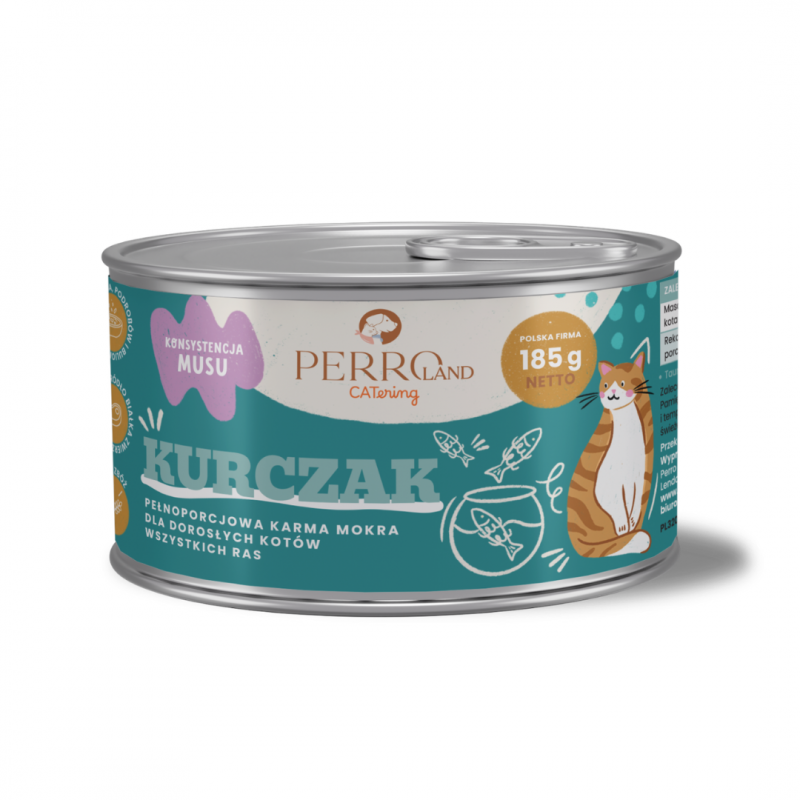 PERRO CATERING KURCZAK DLA KOTÓW 185G
