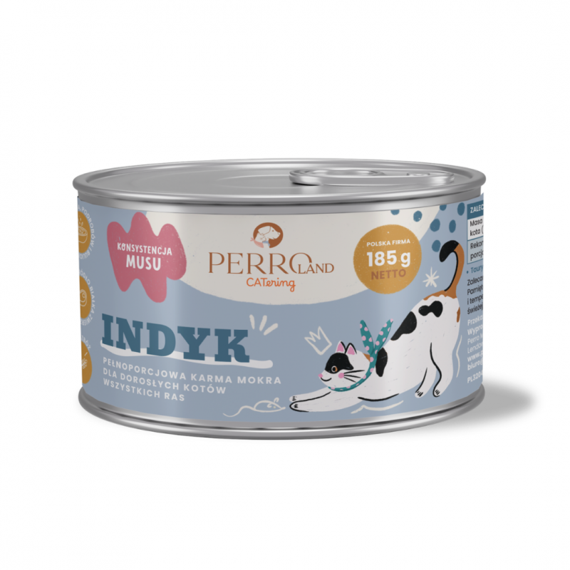 PERRO CATERING INDYK DLA KOTÓW 185G