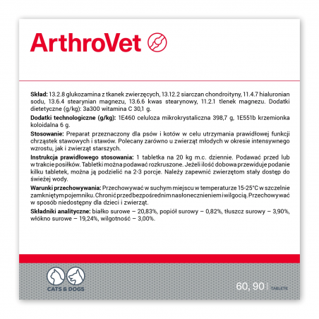 ARTHROVET 90 tabl-9591