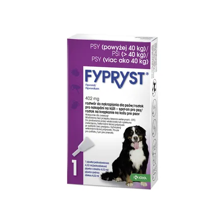 Fypryst Spot-On krople na pchły i kleszcze dla psa 40–60 kg