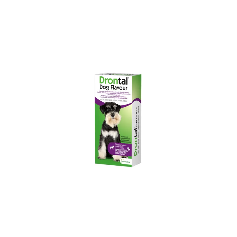 Drontal Dog Flavour tabletki na odrobaczanie dla psów 24 szt.