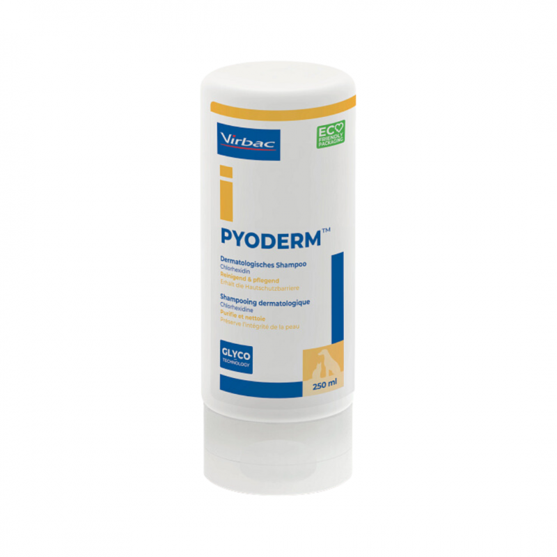 Virbac PYODERM 250 ML szampon przeciwbakteryjny, przeciwgrzybiczy