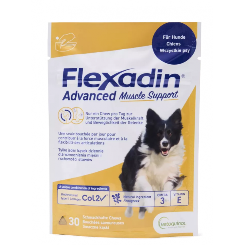 FLEXADIN ADVANCED MUSCLE SUPPORT DOG PRZYSMAK (OP. 30SZT)