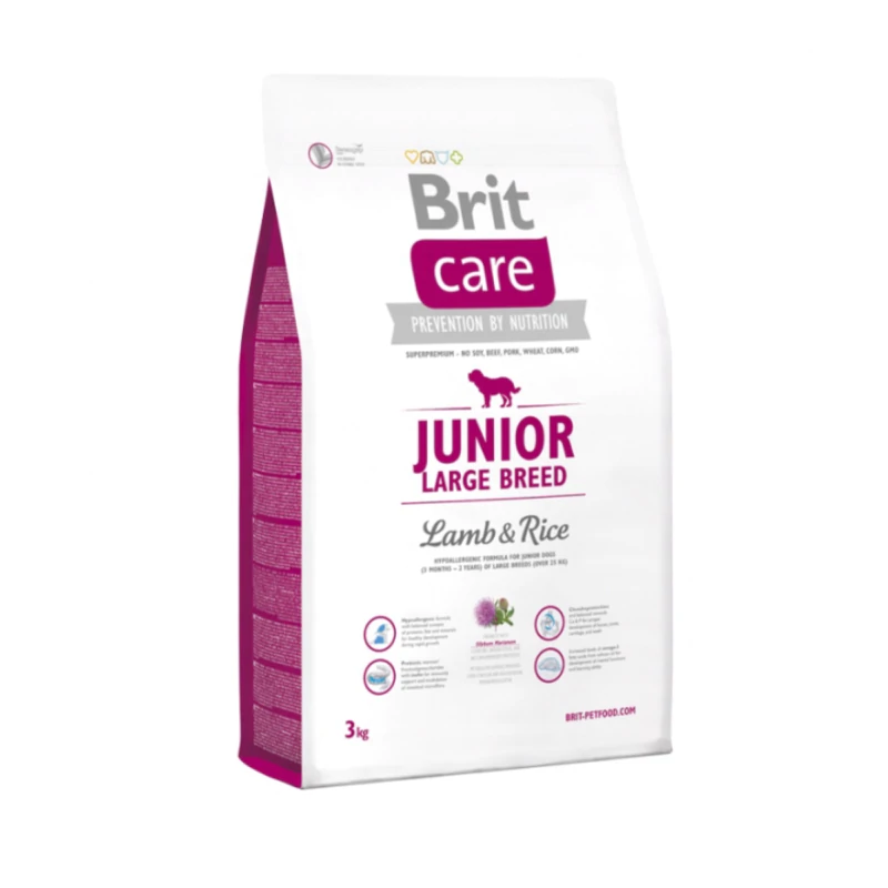 Brit Care Pies Junior Large Breed Lamb&Rice 3 kg