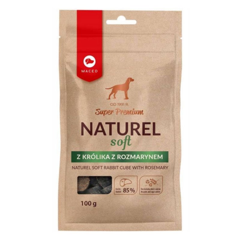 MACED SP KRÓLIK Z ROZMARYNEM NATUREL SOFT 100G