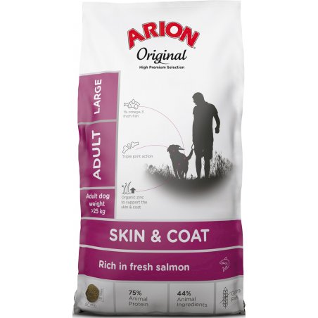 ARION ORIGINAL SKIN SALMON LARGE 12 KG