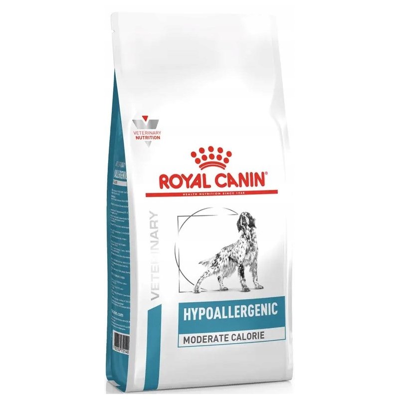 ROYAL CANIN DOG HYPOALLERGENIC MODERATE CALORIE 7 KG