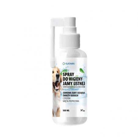 HYDRA-DERM SPRAY do higieny jamy ustnej dla psów i kotów 200ML