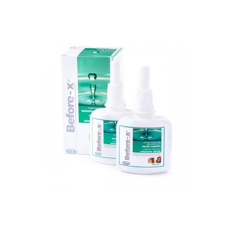 GEULINCX Before-X 2x100 ml preparat o silnym działaniu dezynfekcyjnym dla psów i kotów