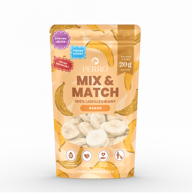 Banan – przysmaki liofilizowane 20 g