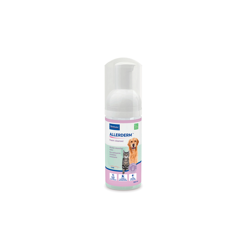 ALLERDERM PIANKA OCZYSZCZAJĄCA - KOT I PIES 100ML