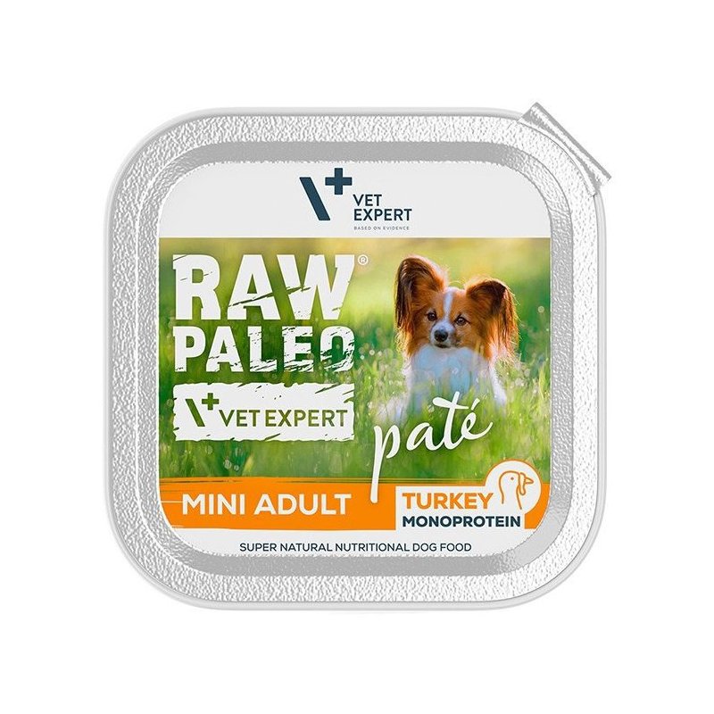 4T RAW PALEO DOG ADULT MINI TURKEY PATE TACKA 150 G