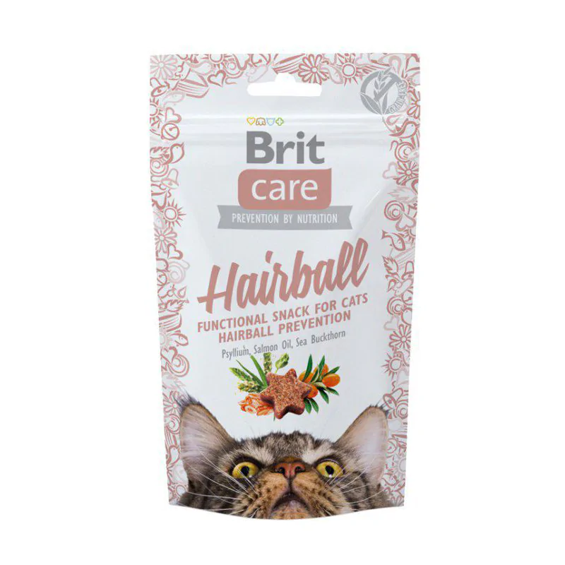 Brit Care Cat Snack Hairball 50g