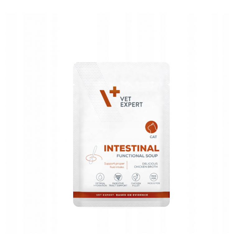 4T VETERINARY DIET CAT INTESTINAL FUNCTIONAL SOUP 40G