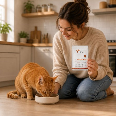 4T VETERINARY DIET CAT INTESTINAL FUNCTIONAL SOUP 40G-9918
