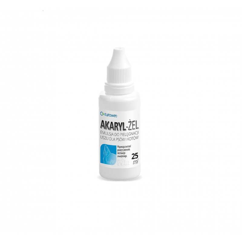 AKARYL-ŻEL KROPLE PIELĘGNACYJNE DO USZU   25ML