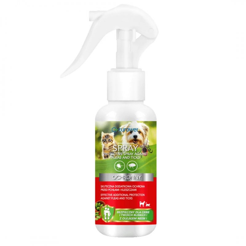 KOLOR & PIELĘGNACJA SPRAY OCHRONNY PRZECIW PCHŁOM I KLESZCZOM 100 ML