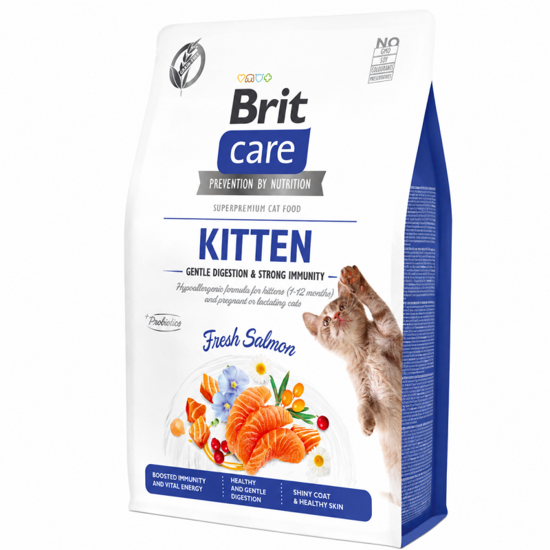 Brit Care Grain-Free Kitten Gentle Digestion & Immunity 2kg