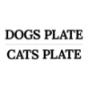 Dogs Plate Cats Plate