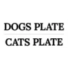 Dogs Plate Cats Plate
